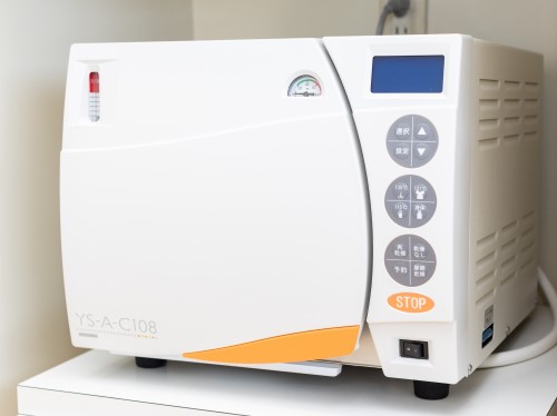 滅菌にも滅菌にも力をいれてます